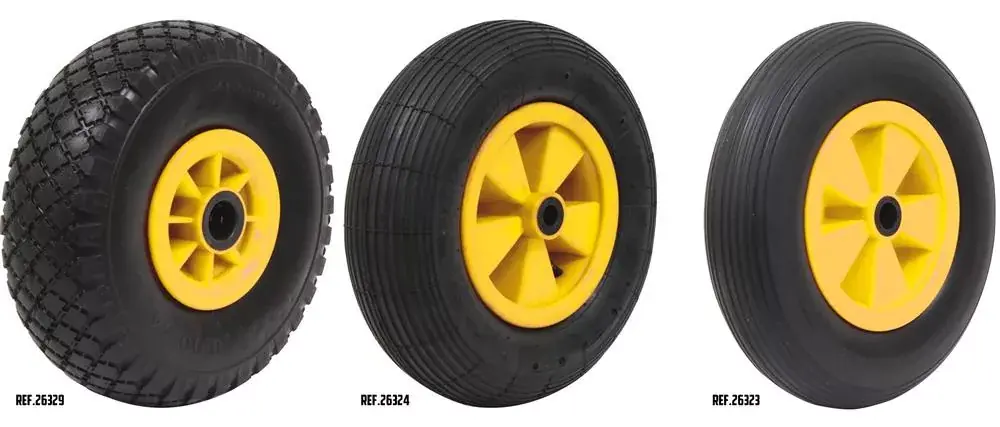 Roue increvable - 260x85mm - Moyeu 75mm - 150kg Offre Spéciale